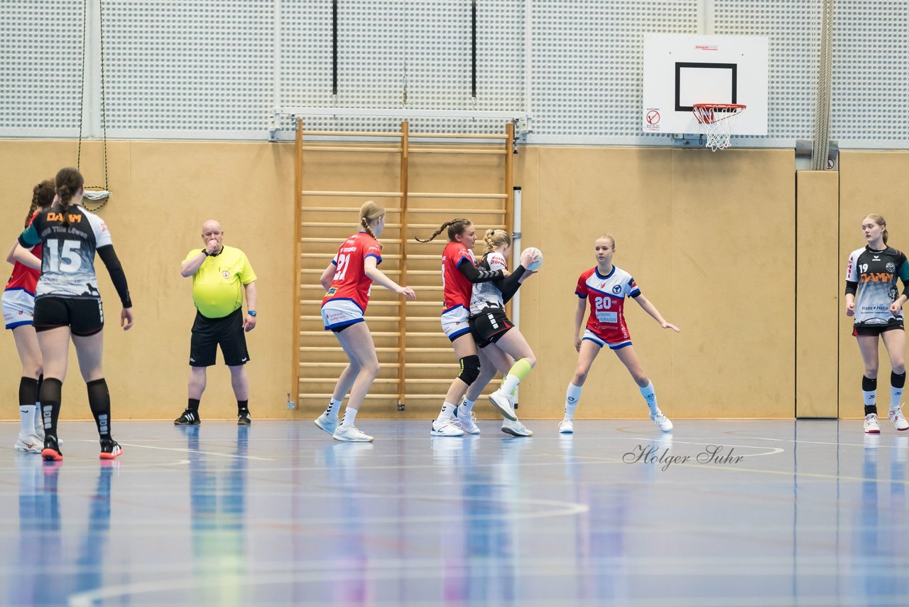 Bild 29 - wBJ HC Quickborn - HSG Tills Loew. : Ergebnis: 19:20